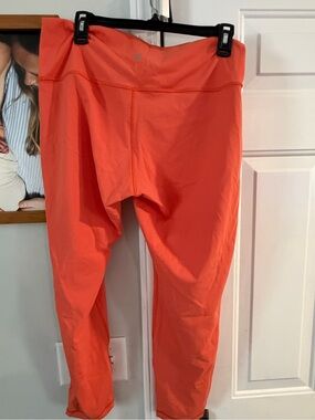 Lululemon  Wunder Under High rise Coral Active Leggings NWOT